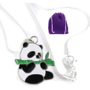 Panda Necklace - Panda Gifts Animal Necklace Pendant